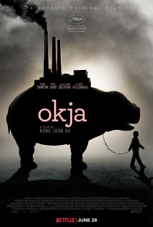 okja Theatrical Poster. © 2017 Netflix